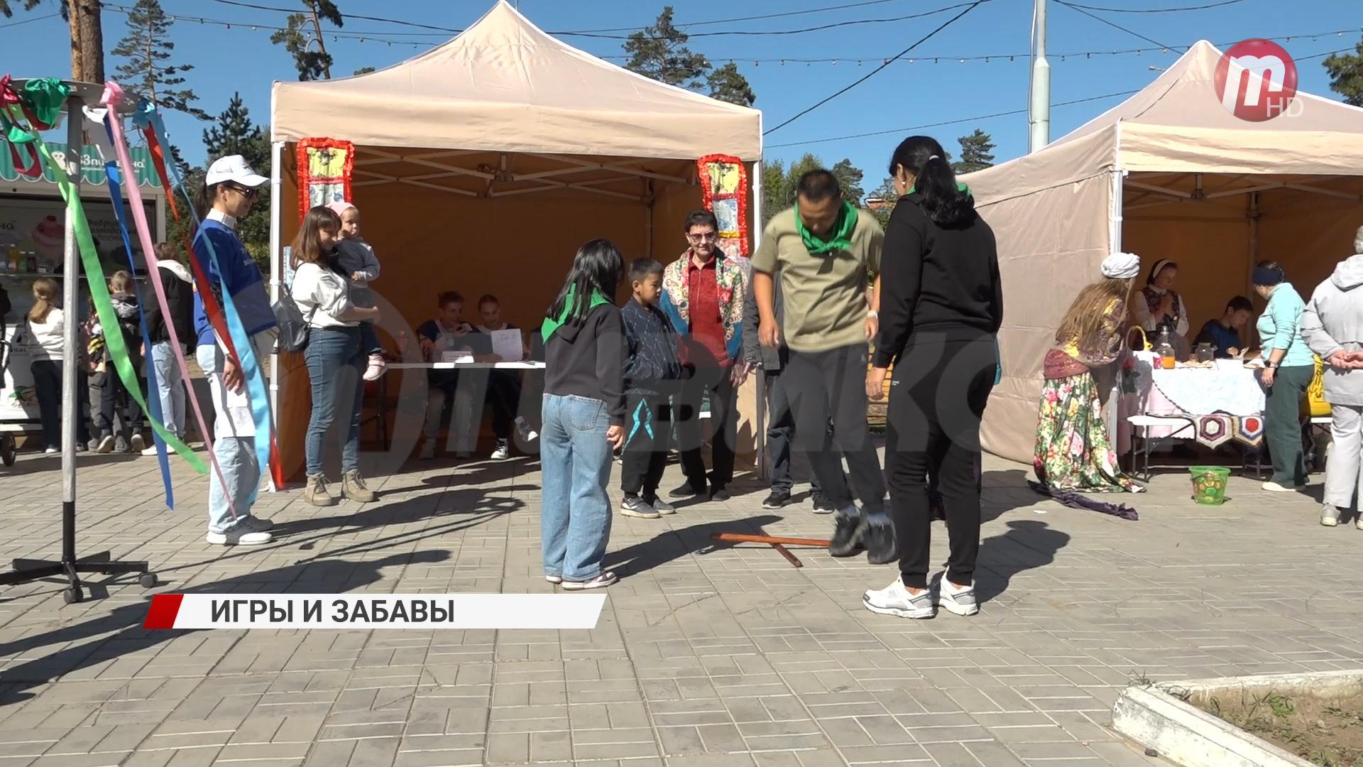 В Улан-Удэ прошёл день народных игр и забав