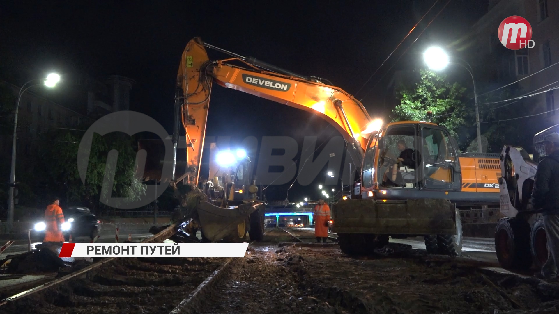В выходные и по ночам. В Улан-Удэ идёт масштабный ремонт трамвайных путей