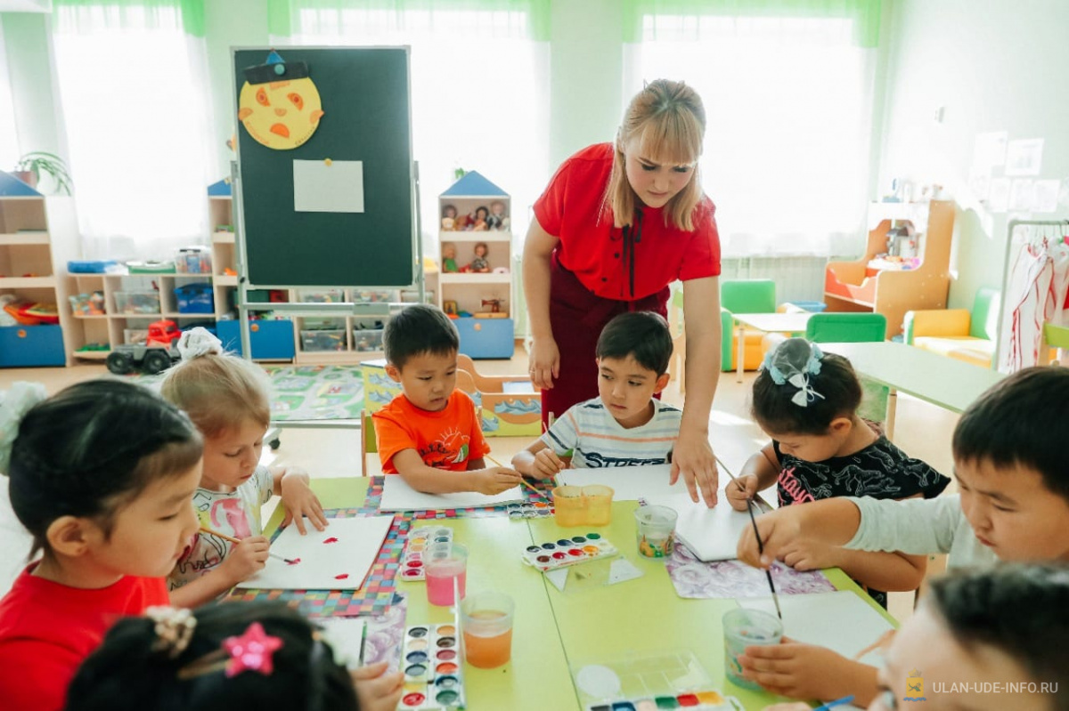 В Улан-Удэ детские сады в период нерабочих дней продолжат прием детей ⠀
